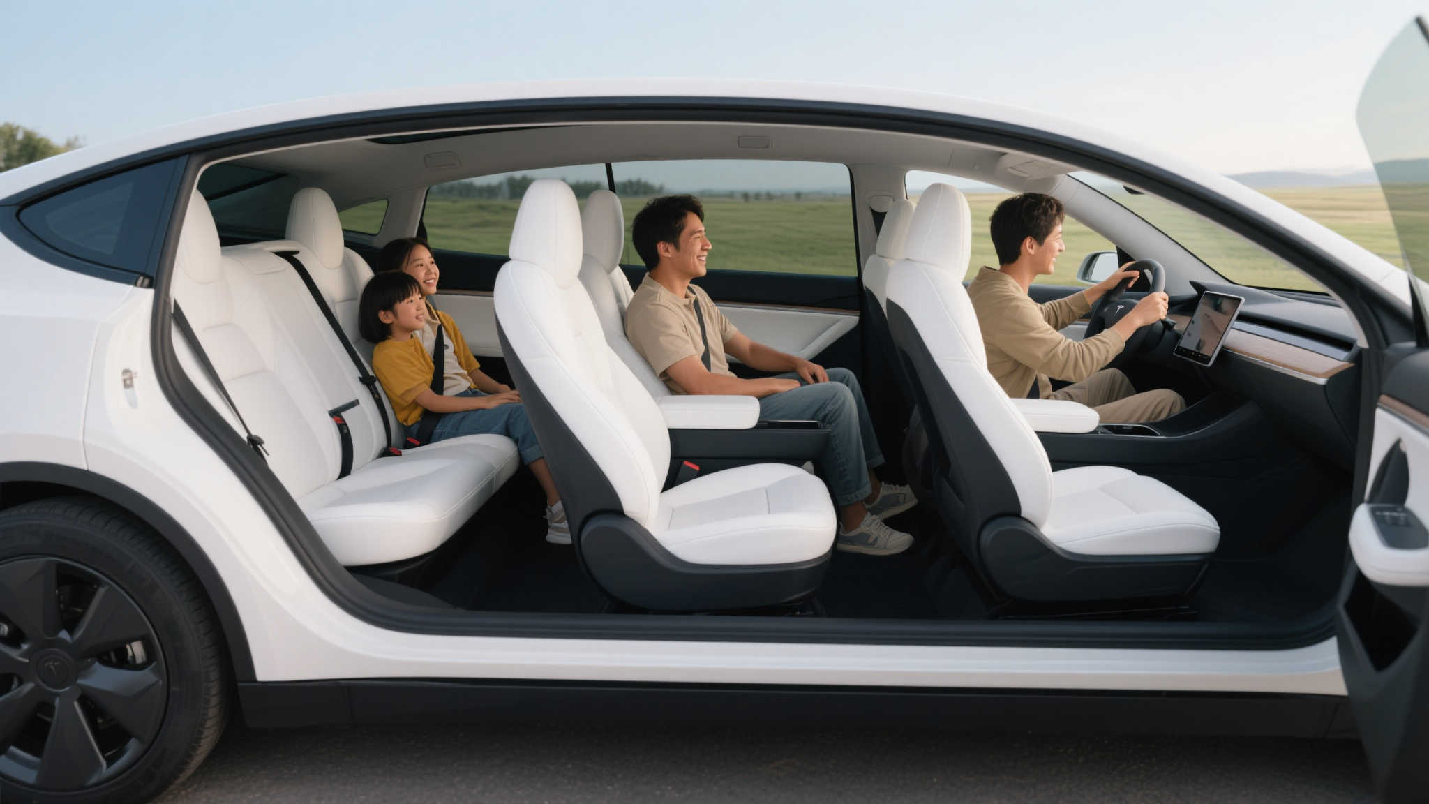 特斯拉Model Y长轴豪华版发布,全场景六座SUV正式亮相! 特斯拉Model Y长轴豪华版发布,全场景六座SUV正式亮相!